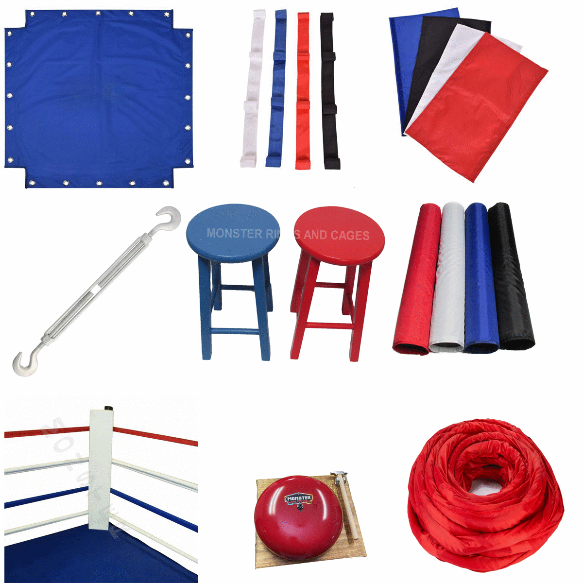 BOXING RING SUPPLIES AND ACCESSORIES