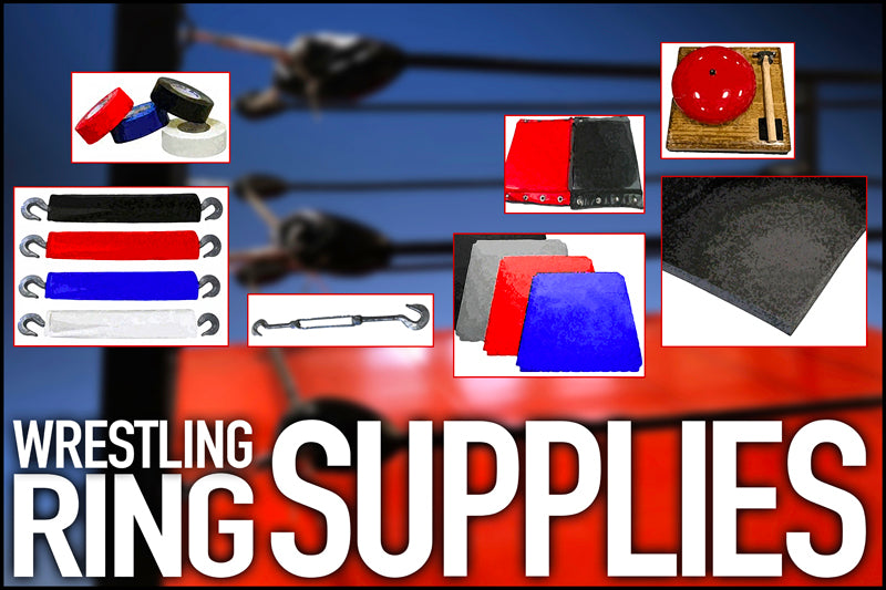 We have everything for your wrestling ring.  Turnbuckle pads, ring ropes, ring padding and more