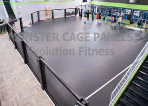 Monster Rings and Cages can build a large cage panel run for your training center