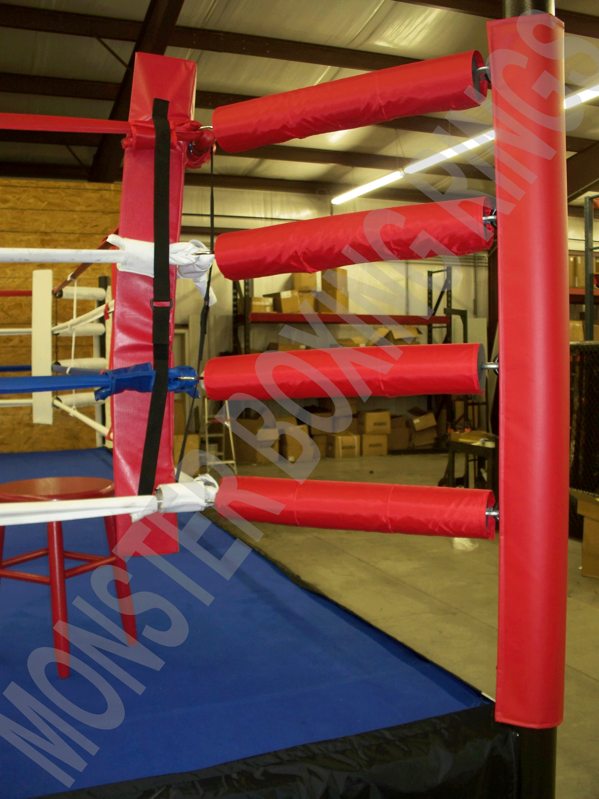 The very best boxing ring turnbuckle covers are available at Monster Rings and Cages