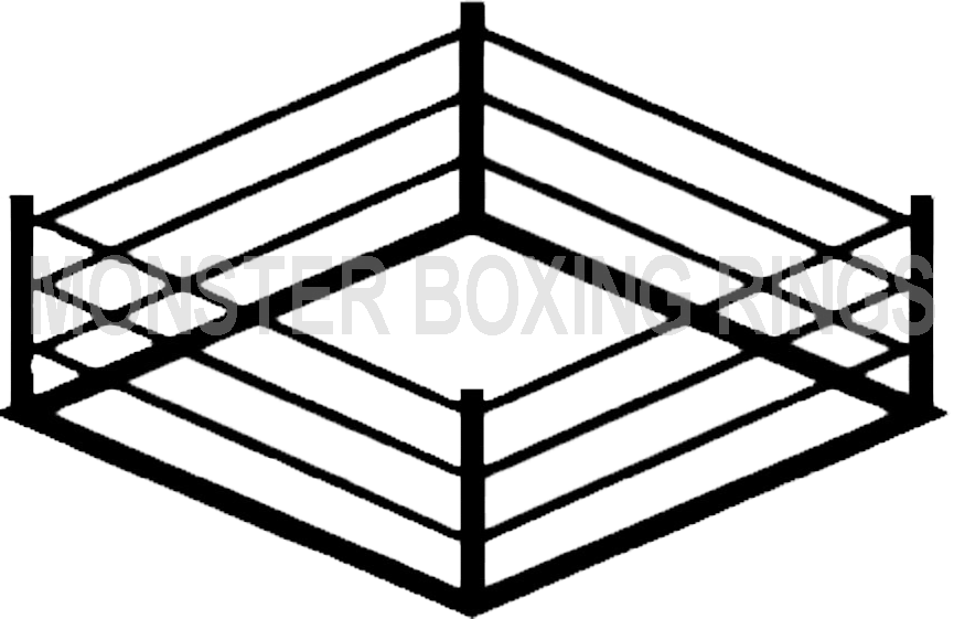 Monster Self Standing boxing ring